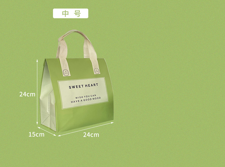 芜湖市奶茶外卖袋餐饮外卖袋-铝箔保温袋定做-单杯奶茶外卖袋